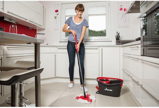Vileda Mop Refill Turbo 2in1 Spare Mop with Microfibers 151608