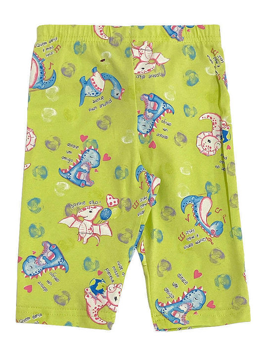 Ustyle Kids Set with Leggings Summer 2pcs Lilac