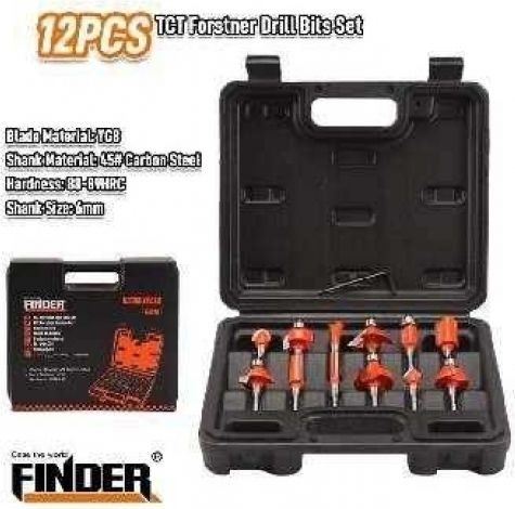 Finder Cutter Bit with Diameter 6mm Set 12pcs 197747