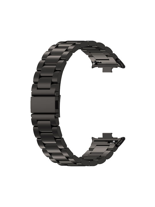 Armband Rostfreier Stahl Schwarz (Xiaomi Redmi Watch 4/5/Smart Band 8/9 Pro)