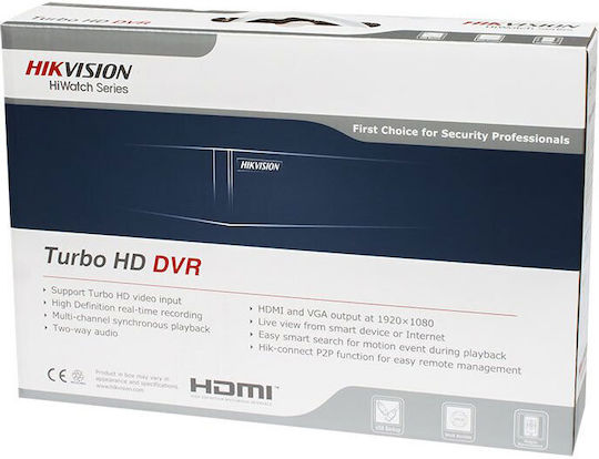 Hikvision HWD-6116MH-G2 Καταγραφικό DVR 16 Καναλιών με Ανάλυση HD