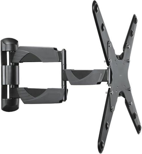 HAMA 00220828 Wall Mounted TV Mount With Extension Arm Up To 165" And 35kg Black