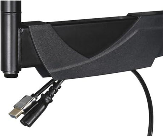 HAMA 00220828 Wall Mounted TV Mount With Extension Arm Up To 165" And 35kg Black