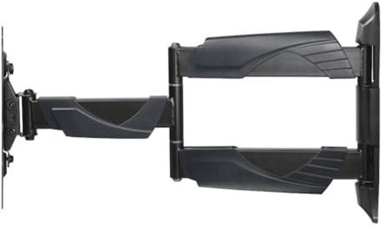 HAMA 00220828 Wall Mounted TV Mount With Extension Arm Up To 165" And 35kg Black
