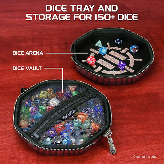 Enhance Collector's Edition Rolling Tray ENTTCED200RDEW Red