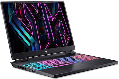 Acer Predator Helios Neo 16 PHN16-71-75DA 16" 165Hz (i7-13700HX/16GB/512GB SSD/GeForce RTX 4070/W11 Acasă) Negru obsidian (Tastatură Engleză Internațională)