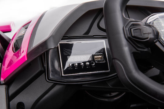 Lamborghini GT Μονοθέσιο Licensed 12 Volt Ροζ για 3+ Ετών