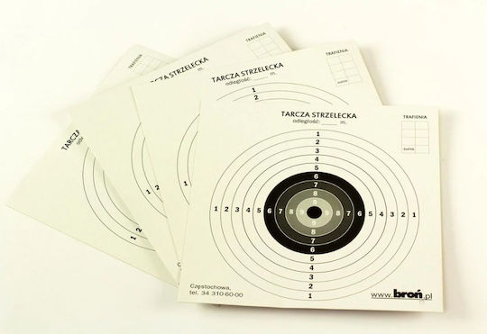 Paper discs Хартия Цел за Стрелба & Архерия 17x17см.