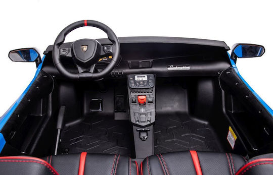 Copil Electric Masina Două locuri A8803 24 Volt Albastru