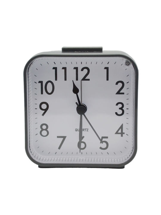 Ankor Tabletop Clock with Alarm Gray 835317