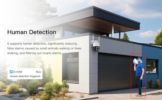 Vstarcam CS610Q IP Überwachungskamera Wi-Fi 4K Wasserdicht mit Zwei-Wege-Kommunikation und Objektiv 4mm