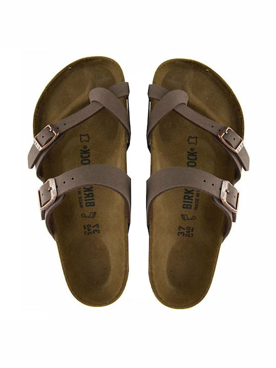 Birkenstock Women's Flat Sandals Anatomic in Beige Color