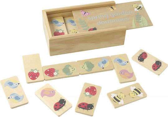 Joc de Societate Spring Garden Dominoes 3+ Ani Orange Tree Toys