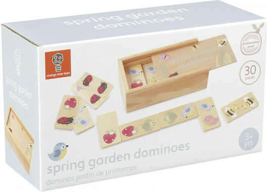 Joc de Societate Spring Garden Dominoes 3+ Ani Orange Tree Toys