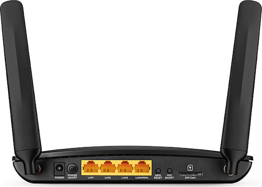 TP-LINK Archer MR400 v2 Ασύρματο 4G Router Wi‑Fi 5 με 3 Θύρες
