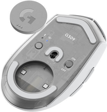 Logitech G309 Lightspeed Ασύρματο Gaming Ποντίκι 25600 DPI Λευκό