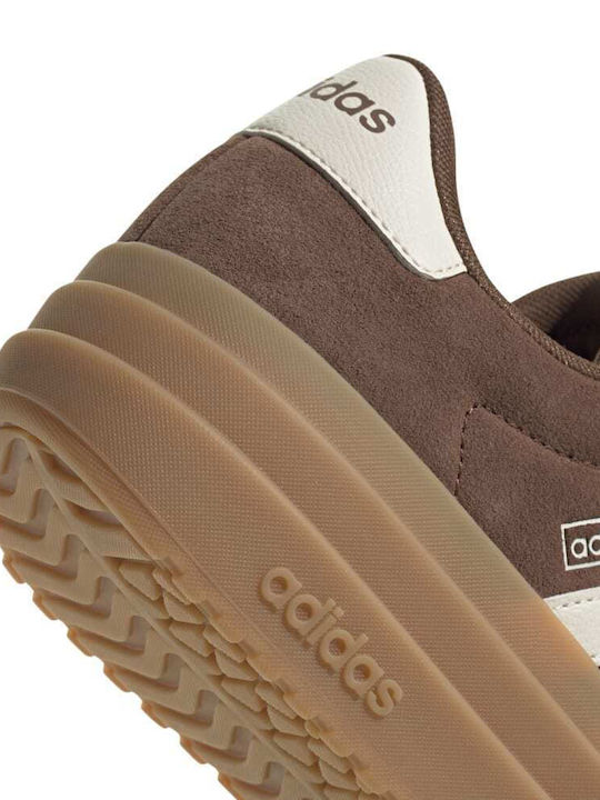 VL Court Bold Femei Flatforms Sneakers Maro