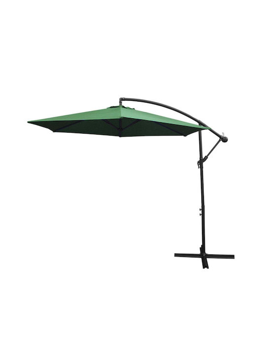 Green Cantilever Garden & Terrace Parasol