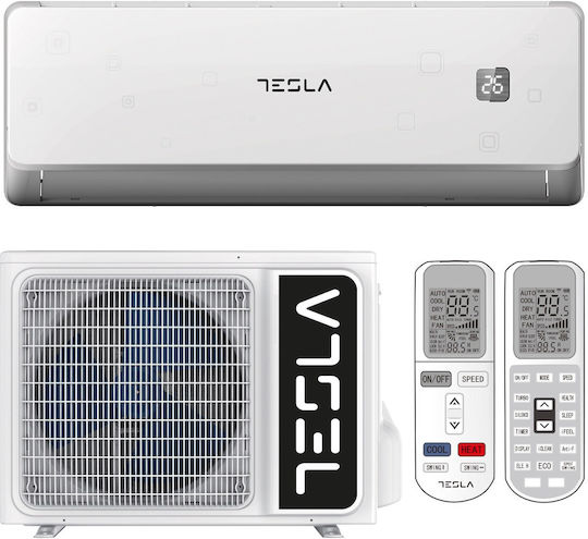 Tesla Климатик Inverter 9000 BTU A++/A+ с WiFi