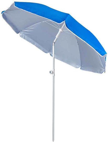 Muhler Folding Beach Umbrella Diameter 1.6m Blue