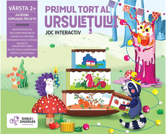 Joc de Societate The first teddy bear cake pentru 1-5 Jucători 2+ Ani Chalk & Chuckles