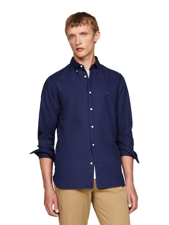 Tommy Hilfiger Cămașă Bărbătească Carbon Navy