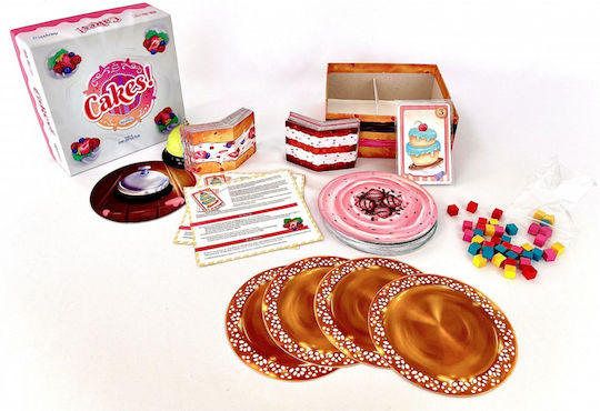 Board Game Cakes! for 2-4 Players 5+ Years Old Atomo Games