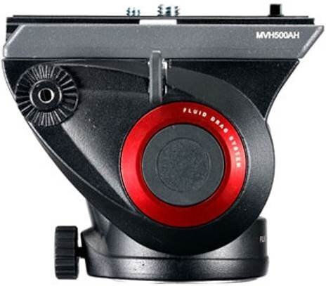 Manfrotto Trepied Video Cu Cap Fluid Ușor Cu Lateral Din Aluminiu Cu Cap Hidraulic Și Sarcină Maximă 5kg Până La 154cm