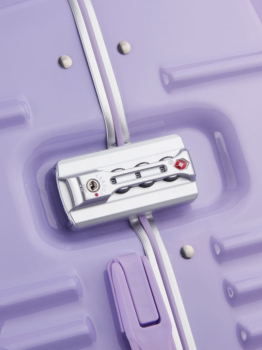 Delsey Bastille 2.0 Μεσαία Βαλίτσα Ταξιδίου Σκληρή Lavender με 4 Ρόδες Ύψους 65εκ.