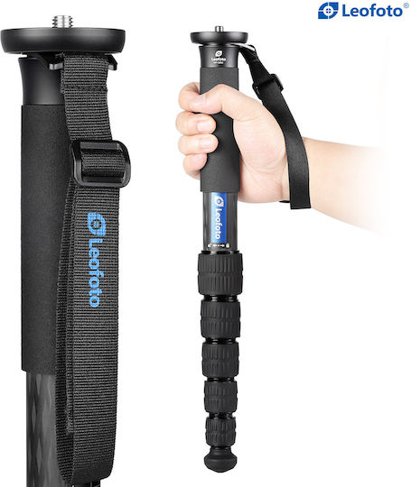 Leofoto Leofoto MP-284C Carbon Fiber Photography & Video Monopod with Simple Sole and 15kg Maximum Load