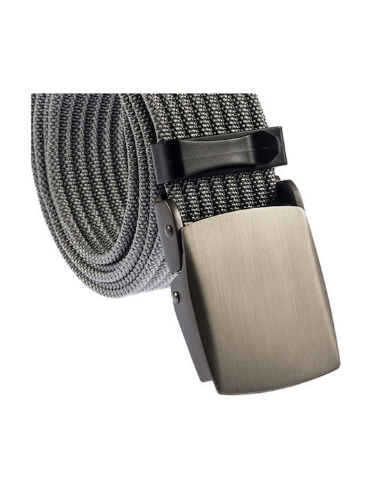 Senior Men's Webbing Belt Wide Belt Gray