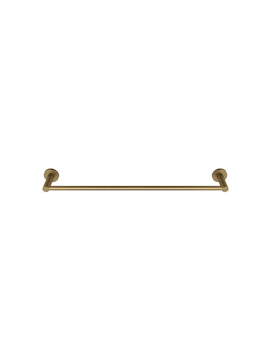 Pam & Co Single Wall-Mounted Bathroom Rail ​60x5cm Bronze