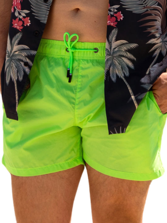 Tmk Men's Swimwear Shorts Green