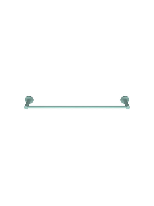 Pam & Co Single Wall-Mounted Bathroom Rail Green