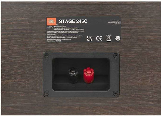 JBL Stage 245C Hi-Fi Lautsprecher Zentrale 150W B74xT21.7xH15.6cm. Black