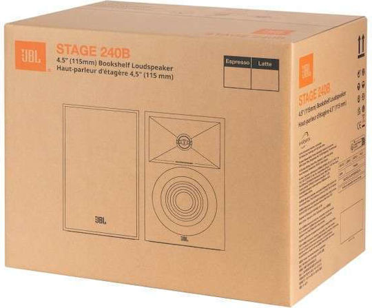 JBL Stage 250B Ζεύγος Ηχείων Hi-Fi Βιβλιοθήκης 150W 2 Δρόμων Π20xΒ24.1xΥ32.1εκ. White