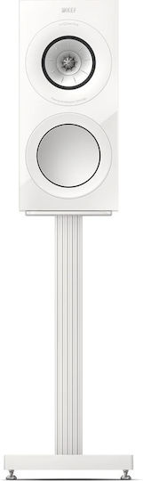 Kef R3 Meta SP4053A1AA Paar Hi-Fi Lautsprecher Buch selbst 180W 3 Anzahl von Fahrern B20xT33.6xH42.2cm. Weiß glänzend