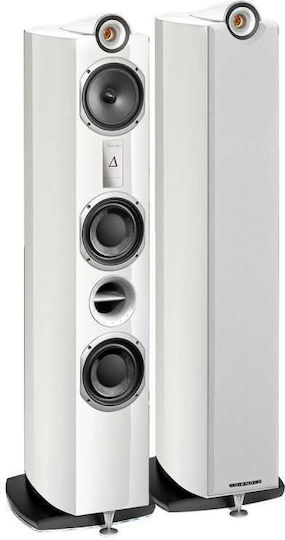 Triangle Signature Delta Двойка Hi-Fi Говорители Подов 120W 3 Брой шофьори Ш23.3xД37.2xВ117см. Бял