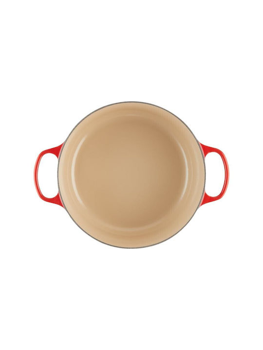 Le Creuset Βαθιά Κατσαρόλα από Μαντέμι 5.3lt / 26cm Volcanic