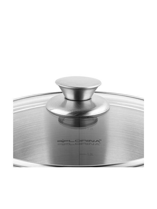 Florina Βαθιά Ανοξείδωτη Κατσαρόλα 3.3lt / 20cm