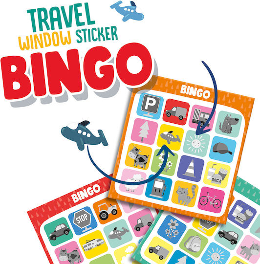 Επιτραπέζιο Παιχνίδι Travel Window Bingo 3+ Ετών Ses Creative
