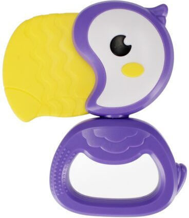 Bam Bam Rattle Toucan Μασητική Κουδουνίστρα Οδοντοφυΐας από Πλαστικό για 0 m+
