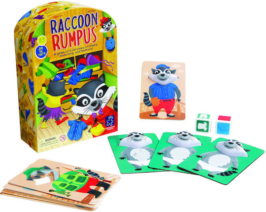 Επιτραπέζιο Παιχνίδι Raccoon Rumpus για 2-4 Παίκτες 3+ Ετών Educational Insights