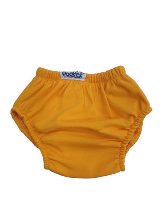 Poopes Football Player Kids' Brief Orange