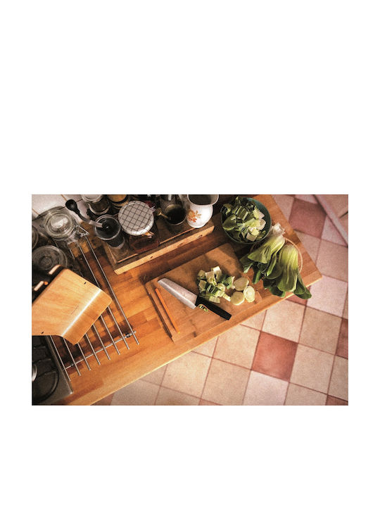 Fiskars Μαχαίρι Santoku από Ανοξείδωτο Ατσάλι 16cm