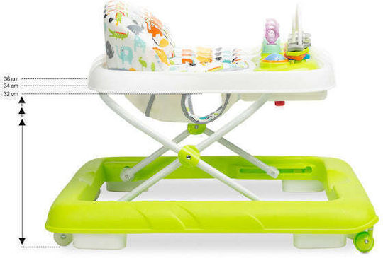 Caretero Baby Walker with Music Pink