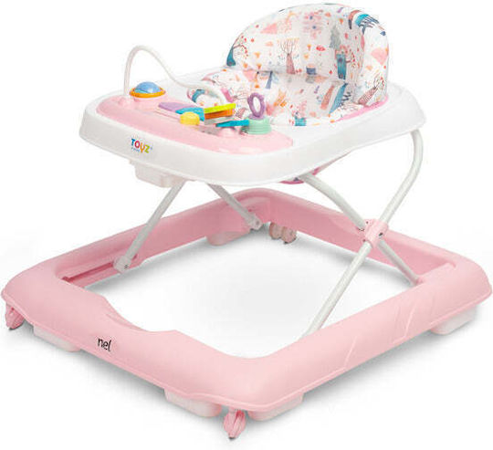 Caretero Baby Walker with Music Pink