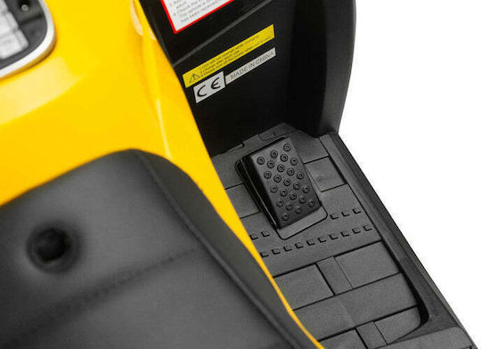 Παιδική Γουρούνα Ηλεκτροκίνητη 24 Volt Κίτρινη