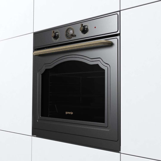 Gorenje Φούρνος άνω Πάγκου 77lt Π59.5εκ. Μαύρος