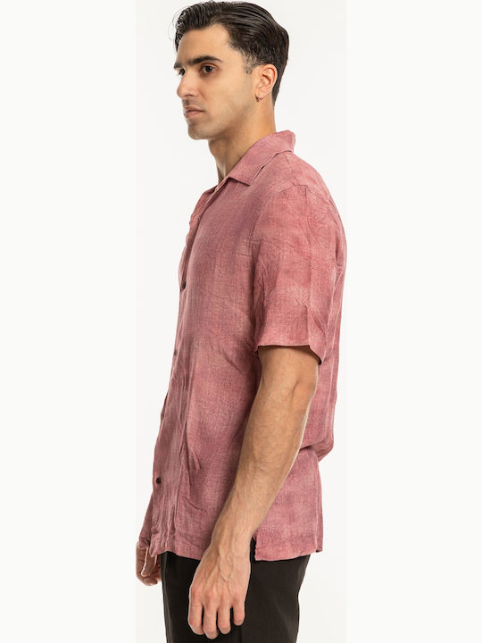 Linen Shirt Pink